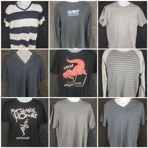 Mens Large 9 Piece Clothing Lot